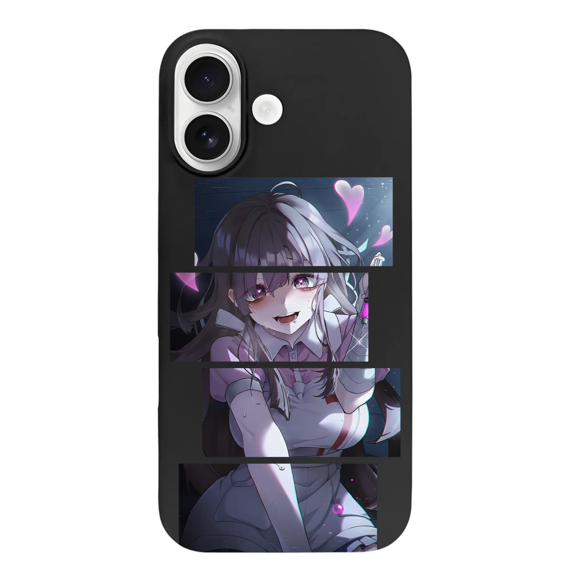 ダンガンロンパ グッズ,罪木蜜柑 - iPhone 17 シリーズ シリコンケース 薄型 耐衝撃 指紋防止 ソフトタッチカバー 精密フィット 傷防止 保護ケース iPhone 17/17 Air/17 Pro/17 Pro Max 対応